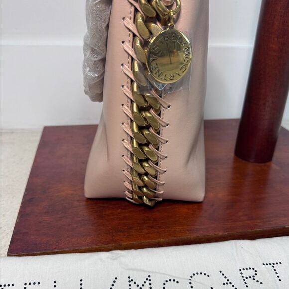 Stella McCartney Frayme Bucket Bag in Nude - Picture 9 of 10